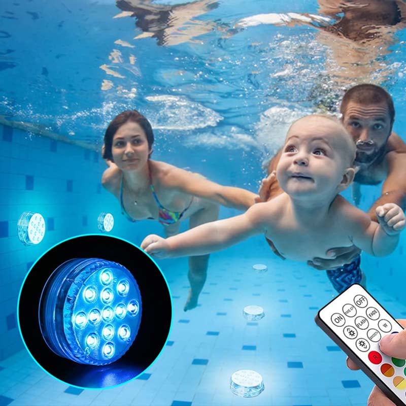Doppellagige wasserdichte selbstklebende LED-Pool-Leuchte