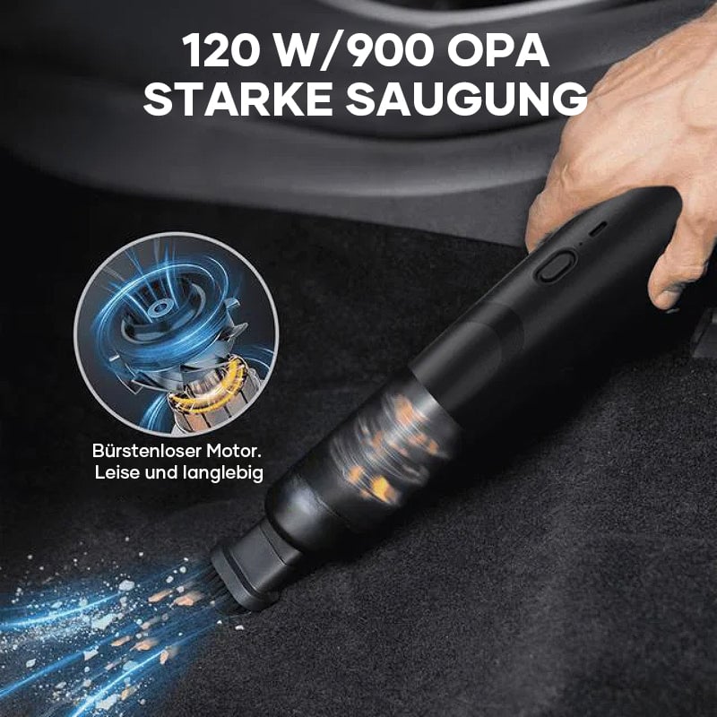 Slim V8 Mate kabelloser Autostaubsauger HINWEIS