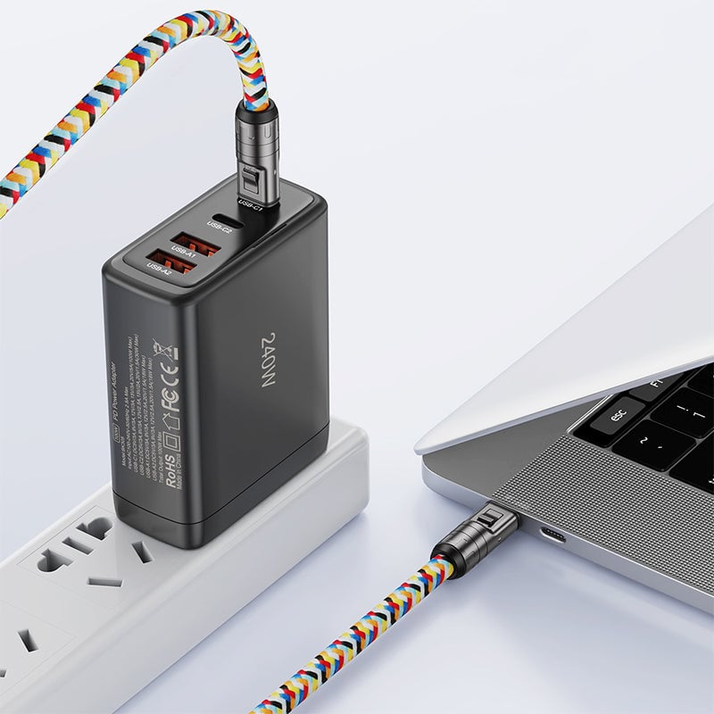 2-in-1 Schnellladekabel & Handy-Trageband