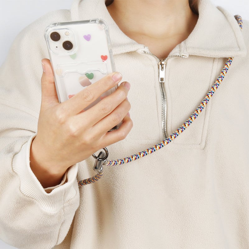 2-in-1 Schnellladekabel & Handy-Trageband