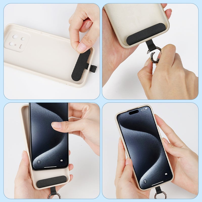 2-in-1 Schnellladekabel & Handy-Trageband