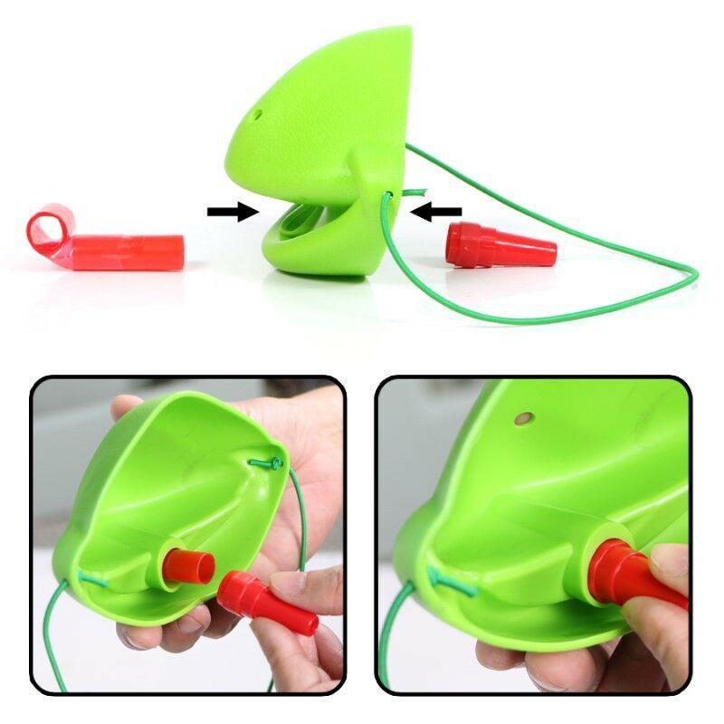 ChamÀleon Spielzeug, das Zunge haftet