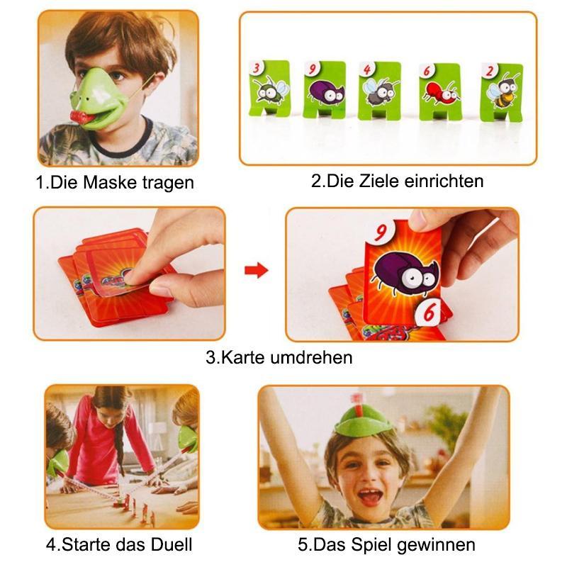 ChamÀleon Spielzeug, das Zunge haftet