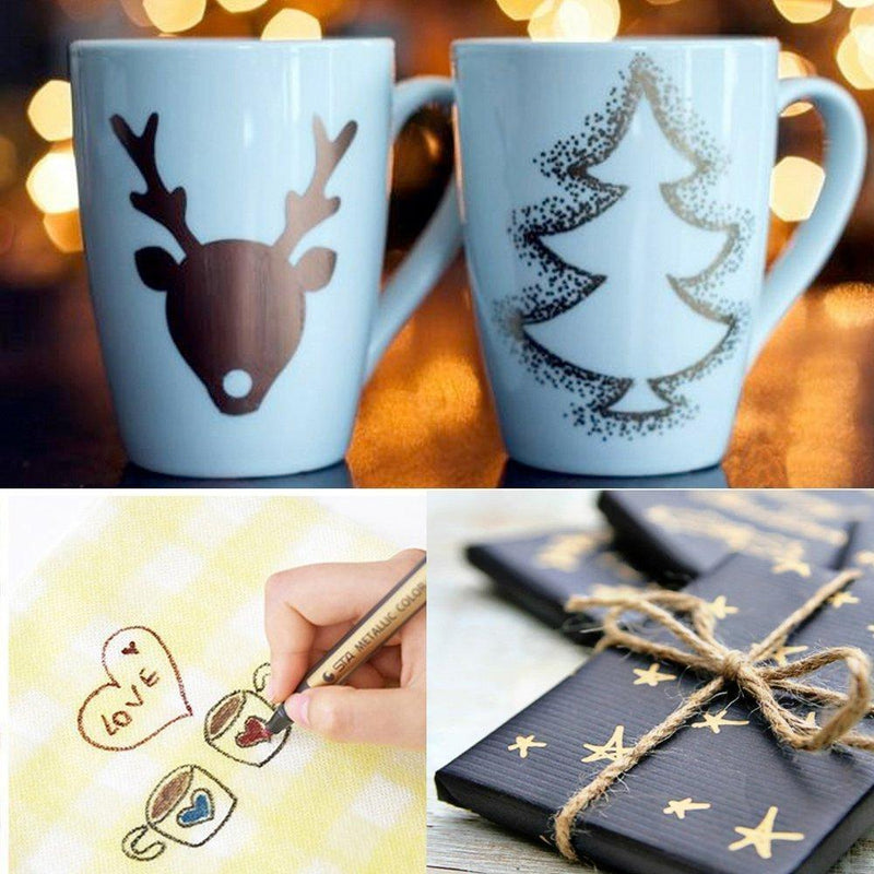 Wasserdichte Paint Marker Stifte(Anzug mit 10 Farben)