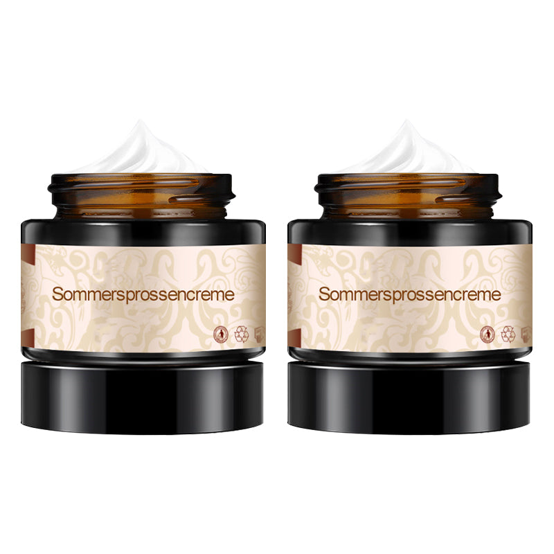 Pflanzenaufhellende Melanin-Sommersprossencreme