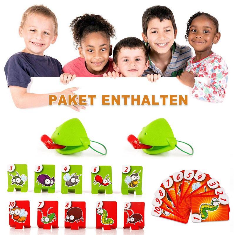 ChamÀleon Spielzeug, das Zunge haftet