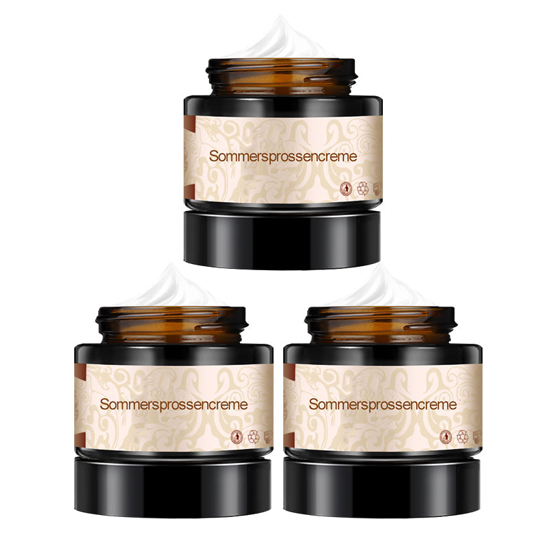 Pflanzenaufhellende Melanin-Sommersprossencreme