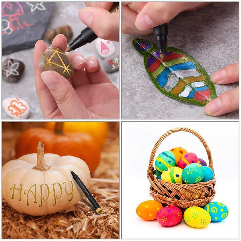 Wasserdichte Paint Marker Stifte(Anzug mit 10 Farben)