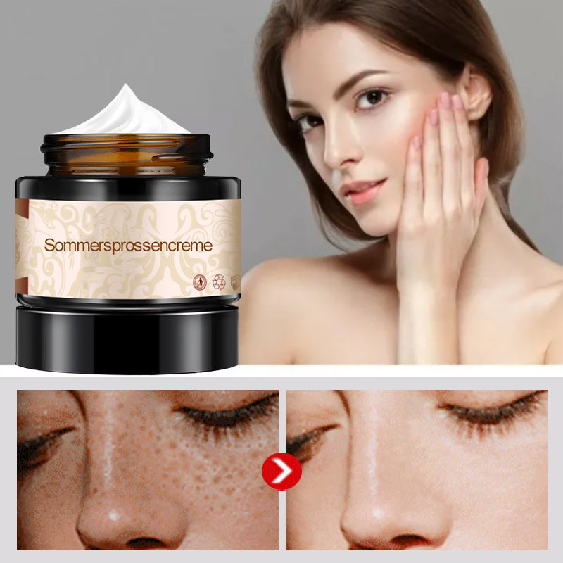 Pflanzenaufhellende Melanin-Sommersprossencreme