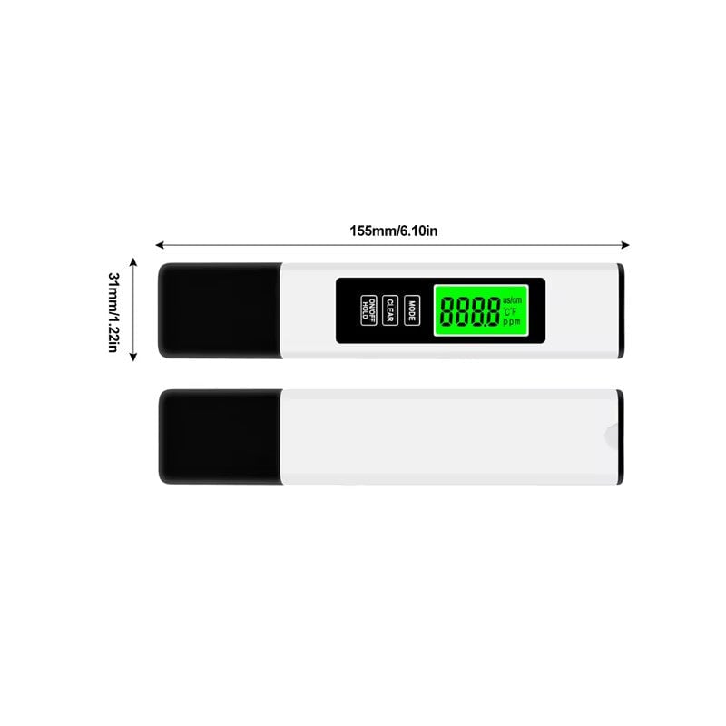 Neues 4-in-1 TDS Messgerät Digitaler Wasser Tester