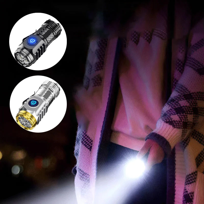 Mini-Taschenlampe mit dreiäugigem Monster