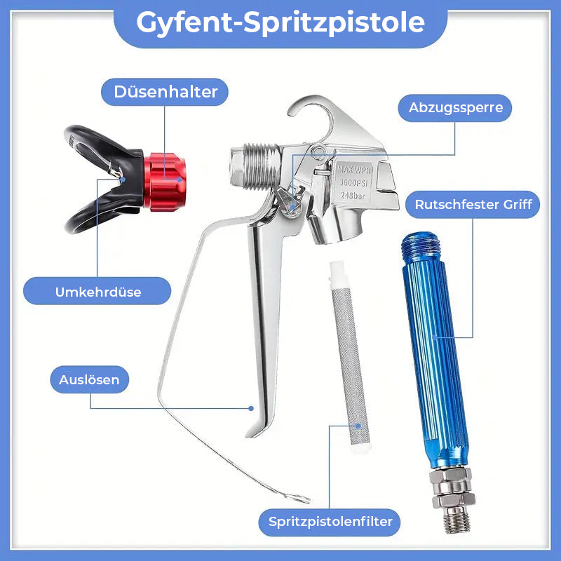 Airless-Farbspritzgerät-Set