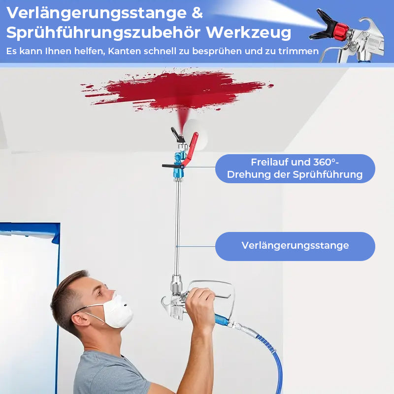 Airless-Farbspritzgerät-Set