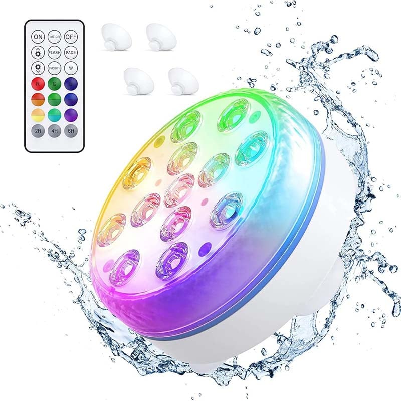 Doppellagige wasserdichte selbstklebende LED-Pool-Leuchte