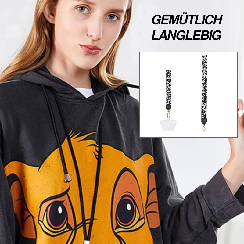 Universelle abnehmbare Telefonschlaufe