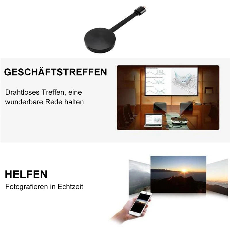 Tragbarer drahtloser HDMI-Empfänger