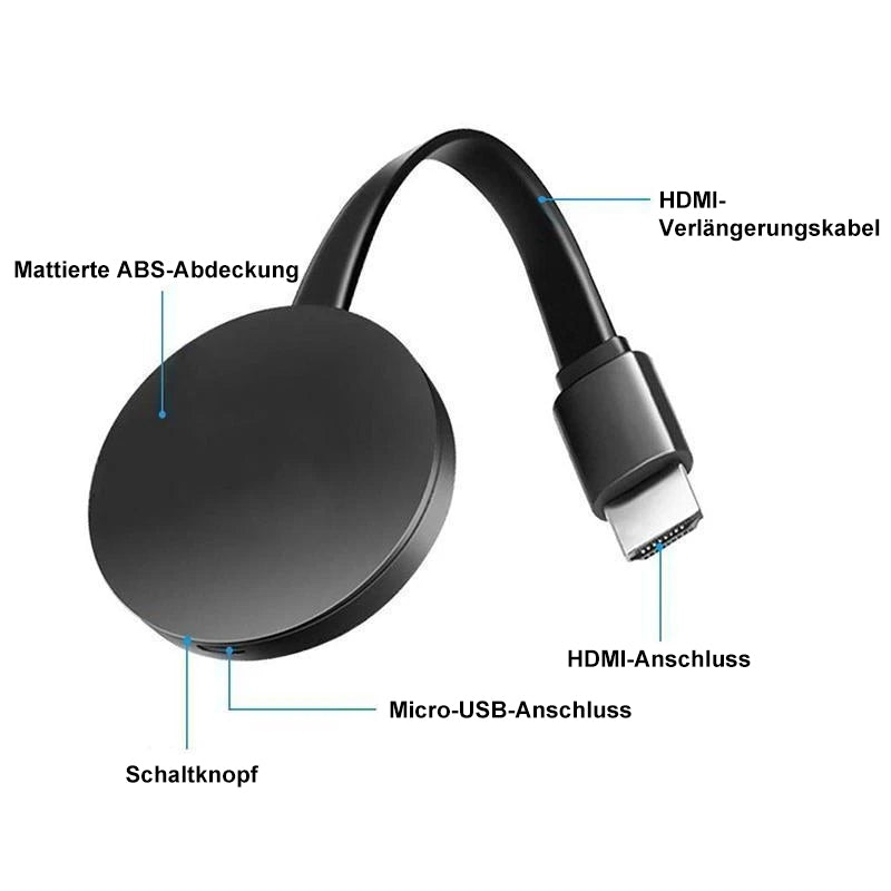 Tragbarer drahtloser HDMI-Empfänger