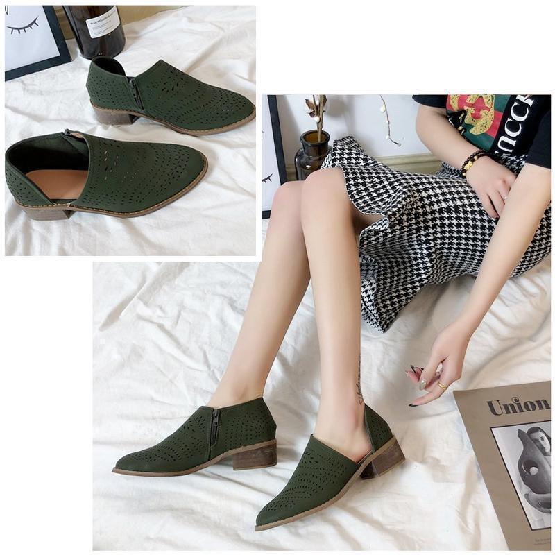 Damen Sommer ausgehöhlte Sandalen