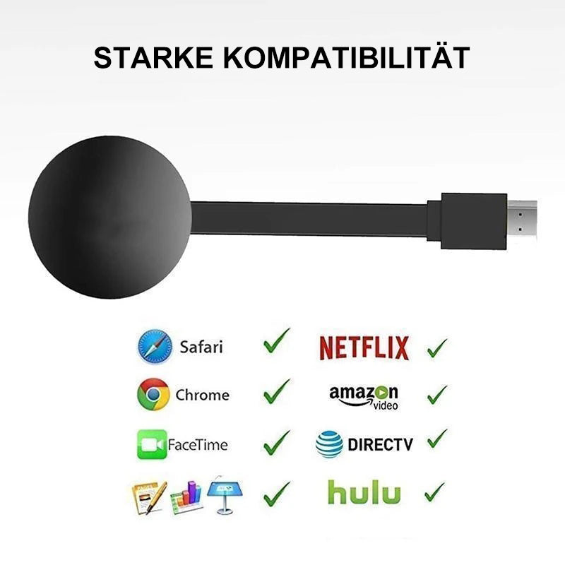 Tragbarer drahtloser HDMI-Empfänger